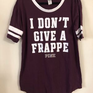 Pink I don’t give a frappe night gown